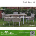 New Arrival Outdoor Furniture of Rattan Extension Dining Table Set
